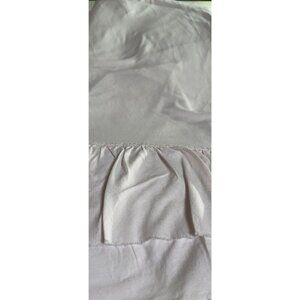 Pottery Barn Teen Full Flat‎ Ruffle Light Pink Sheet